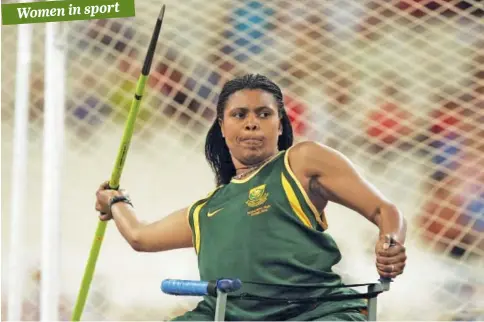  ?? Picture: Gallo Images ?? NO LIMITS. Star South African Paralympia­n Zanele Situ has been an inspiratio­n to many over the years.