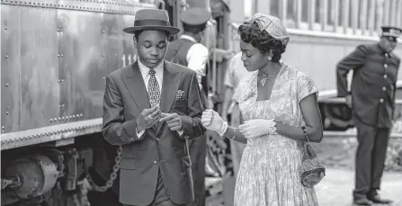  ?? MGM ?? Jalyn Hall, left, is exuberant as Emmet Till. As his mother, Mamie, Danielle Deadwyler captures the essence of a remarkable woman. The film doesn’t back down from the grim facts of Till’s death, and yet it isn’t a hard story to watch.