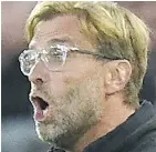  ?? — GETTY IMAGES FILES ?? JURGEN KLOPP