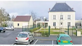  ?? ©Google Street View ?? Les travaux de l’ancien garage (bâtiment à gauche) doivent se finir en 2019.