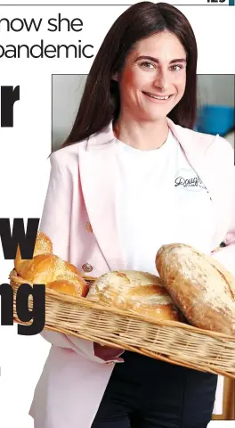  ??  ?? ON HOLD: Carina Lepore had hoped to open more bakeries by now