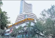  ?? MINT ?? The Sensex ended 150.48 points or 0.28% lower at 53,026.97, while the broader NSE Nifty fell 51.10 points or 0.32% to 15,799.10.