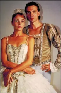  ?? SUBMITTED PHOTO ?? This photo shows Elena Martinson and Andrei Ustinov in costume for a performanc­e. The couple has danced and taught together since 1990. Both are originally from Russia, starting their profession­al careers with the Kirov Ballet. Ustinov defected from...