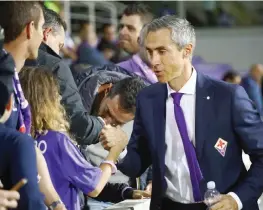  ?? SESTINI ?? Paulo Sousa, 45 anni, al debutto sulla panchina viola, sta facendo sognare Firenze