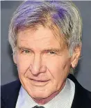  ??  ?? Harrison Ford’s leg was broken