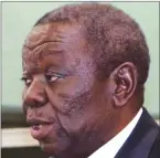  ??  ?? Morgan Tsvangirai