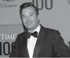  ?? [CHARLES SYKES/INVISION] ?? Jimmy Fallon has returned to his studio set.