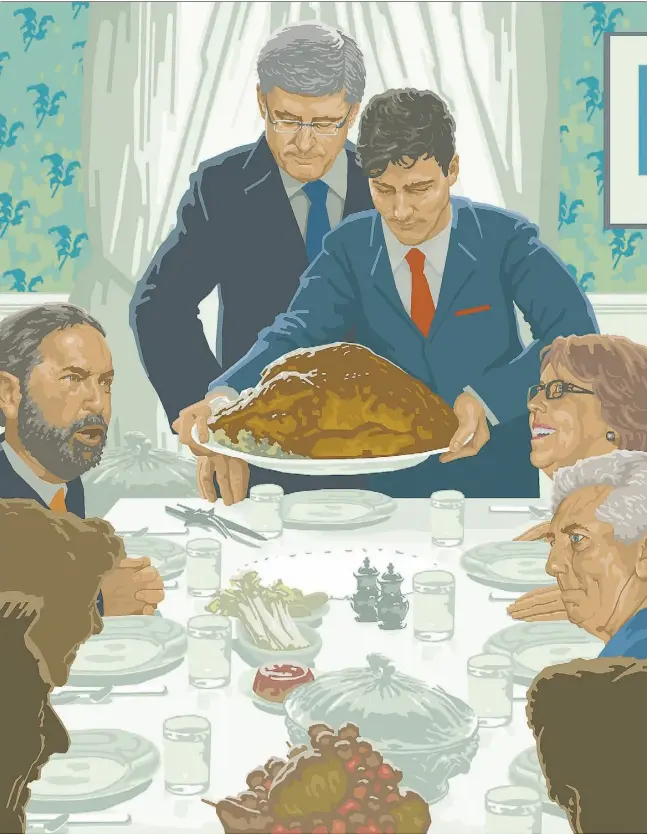  ?? Illustrati­on by Mike Faille, after Norman rockwell ??