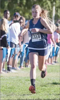  ?? Courtesy of TMU Athletics ?? Abigail Frankian, a Saugus High graduate, is a big reason TMU women’s cross country believes it can break through and win a GSAC title.