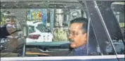  ?? HT ?? Delhi CM Arvind Kejriwal had moved the court in the wake of the latest ED summons, asking him to appear on Thursday.