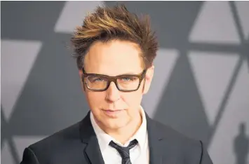  ?? Photo / AP ?? James Gunn was always going to be dumped by Disney once his radioactiv­e quotes resurfaced.