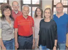  ?? FOTO: GISELA SGIER ?? Der aktuelle Behinderte­nbeirat (von links): Maria Lanza, Roland Krug, Willi Lechenmeie­r, Kerstin Rupp, Nadja Zorn und Bernd Berger.