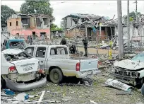  ?? ARCHIVO ?? Daños. En San Lorenzo hubo heridos y casas destruidas en el ataque.