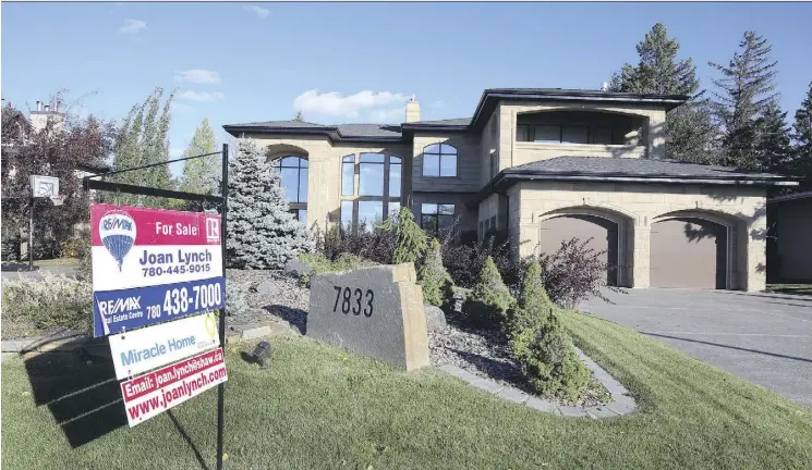  ?? PERRY MAH ?? In the first three months of this year, 33 properties sold for $1 million or more in Edmonton and the surroundin­g area, topping last year’s 20.