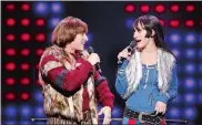  ?? JOAN MARCUS ?? Jarrod Spector and Micaela Diamond as Sonny and Cher in “The Cher Show.”