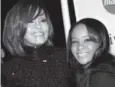  ??  ?? Whitney Houston and daughter Bobbi Kristina Brown arrive at an event in Beverly Hills in 2011.