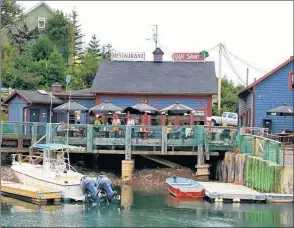  ?? SUBMITTED ?? Hall’s Harbour Lobster Pound & Restaurant is slated to open for a new season May 11.