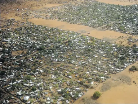  ?? TONY KARUMBA / AFP / GETTY IMAGES ?? Dadaab in eastern Kenya is the world’s largest refugee camp, created in 1993 to host those fleeing Somalia.