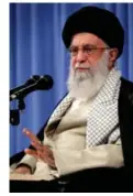  ?? FOTO: NTB SCANPIX ?? UTELUKKER DIALOG: Irans religiøse overhode og øverste leder Ali Khamenei vil ikke ha noe med USA å gjøre.
