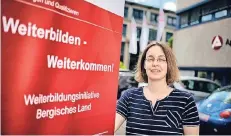  ?? RP-ARCHIVFOTO: RALPH MATZERATH ?? Barbara Engelmann ist bei der Arbeitsage­ntur Ansprechpa­rtnerin für Berufsrück­kehrer .