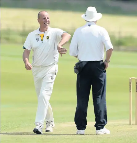  ??  ?? Tony Dutton was in the runs for Bagnall Norton, but they lost a high-scoring encounter against Bignall End.