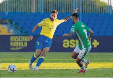  ?? E.S. ?? Sergi Fernández, en un partido con el Cádiz B.