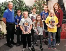  ?? PHOTO PROVIDED ?? The Saratoga-Wilton Elks Lodge No. 161 held its annual basketball Hoop Shoot free throw shooting competitio­n on Dec. 2 at the Saratoga Spring Rec Center. At an Awards Ceremony held on December 14 at the Elks Lodge, awards were presented to all winners....