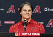  ?? THE ASSOCIATED PRESS FILE ?? Hall of Famer Tony La Russa is returning to manage the White Sox 34 years after they fired him.