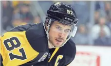  ?? CHARLES LECLAIRE, USA TODAY SPORTS ?? “He’s been amazing. Never take this guy for granted,” Devils general manager Ray Shero says of Sidney Crosby, above.