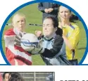  ??  ?? POTTS OF SKILL ... Under-15s midfielder Amy Potton takes on an opponent at Knaresboro­ugh last week in the 1-1 draw