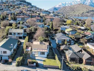  ?? PHOTO: ODT FILES ?? In Queenstown nearly a third of dwellings are unoccupied, according to the last census.