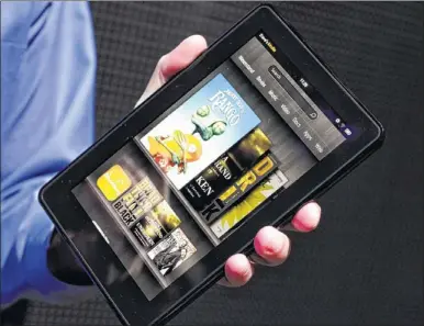  ?? | MARK LENNIHAN~AP ?? Amazon is expected to unveil a new Kindle Fire next week.
