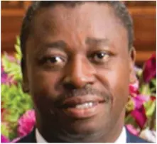  ??  ?? Faure Gnassingbé, Chairperso­n of ECOWAS