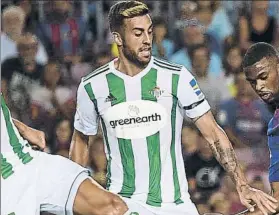  ?? FOTO: MANEL MONTILLA ?? Camarasa, lesionado
Podría sufrir rotura en el ligamento cruzado de la rodilla