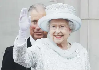  ??  ?? LA REINA Elizabeth II durante la última jornada de la celebració­n de su Jubileo.