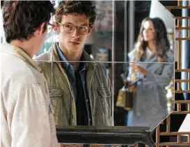  ?? Roadside Attraction­s ?? Recent college grad Thomas (Callum Turner) falls for his father’s mistress, Johanna (Kate Beckinsale), in “The Only Living Boy in New York.”