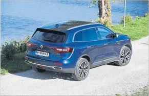  ?? [ Clemens Fabry] ?? Eine hübsche Heckansich­t: der Renault Koleos in feiner „Initiale“-Version.