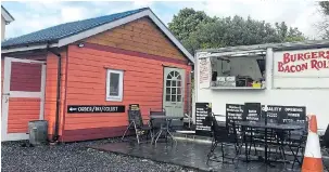  ?? Pictures: WALES NEWS ?? The Brans ran Chipoteria from cabin they built in a yard next to their home