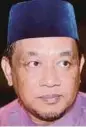  ??  ?? Datuk Muhammad Farid Saad