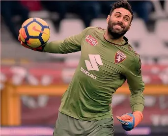  ?? LAPRESSE ?? Salvatore Sirigu, 31 anni, ha giocato 27 partite intere in A alla sua prima stagione col Torino