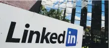  ?? THE ASSOCIATED PRESS/ FILES ?? Profession­al networking site LinkedIn has been expanding beyond its roots as a portal for recruiters and job seekers.