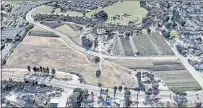  ?? COURTESY OF UNION CITY ?? A state board voted in late June to approve transferri­ng 36 acres of Caltrans-owned land to Union City, which plans to sell a large chunk of it to a developer to help fund its Quarry Lakes Parkway project.