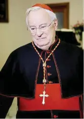  ?? Ansa ?? Il cardinale Gualtiero Bassetti