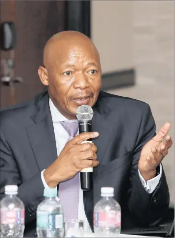  ?? PHOTO: SUPPLIED ?? Public Investment Corporatio­n chief executive Daniel Matjila dedicated the awards to his colleagues for working tirelessly at delivering both financial and social returns for its clients.