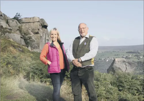  ??  ?? LUXURY TOURS: Lyndsey Thomas and Tim Barber, founders of Real Yorkshire DMC, the specialist tracel company which is to receive support from the Discover England Fund.