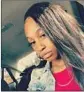  ?? Family of Tioni Theus ?? TIONI THEUS, 16, was found dead this month along a freeway on-ramp in South Los Angeles.