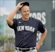  ?? Matt Freed/Post-Gazette ?? Said Jameson Taillon of his first trip to LECOM Park since being traded to the Yankees — “I didn’t have to pull up Google maps to get here.”