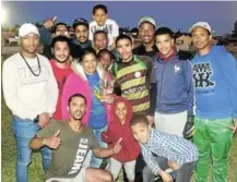  ?? Picture: DESMOND COETZEE ?? FINAL HONOURS: FC Chox emerged champions of the five a-side football tournament hosted by the Breidbach Community Sports Hub over the weekend