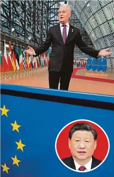  ?? ?? Litevský prezident Gitanas Nauseda a čínský prezident Si Ťin-pching. Evropská unie je ze sporu Litvy a Číny rozpačitá.
