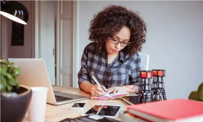  ?? Photograph: izusek/Getty Images ?? ‘Our remote workplaces aren’t just newly connected; they’re always connected.’